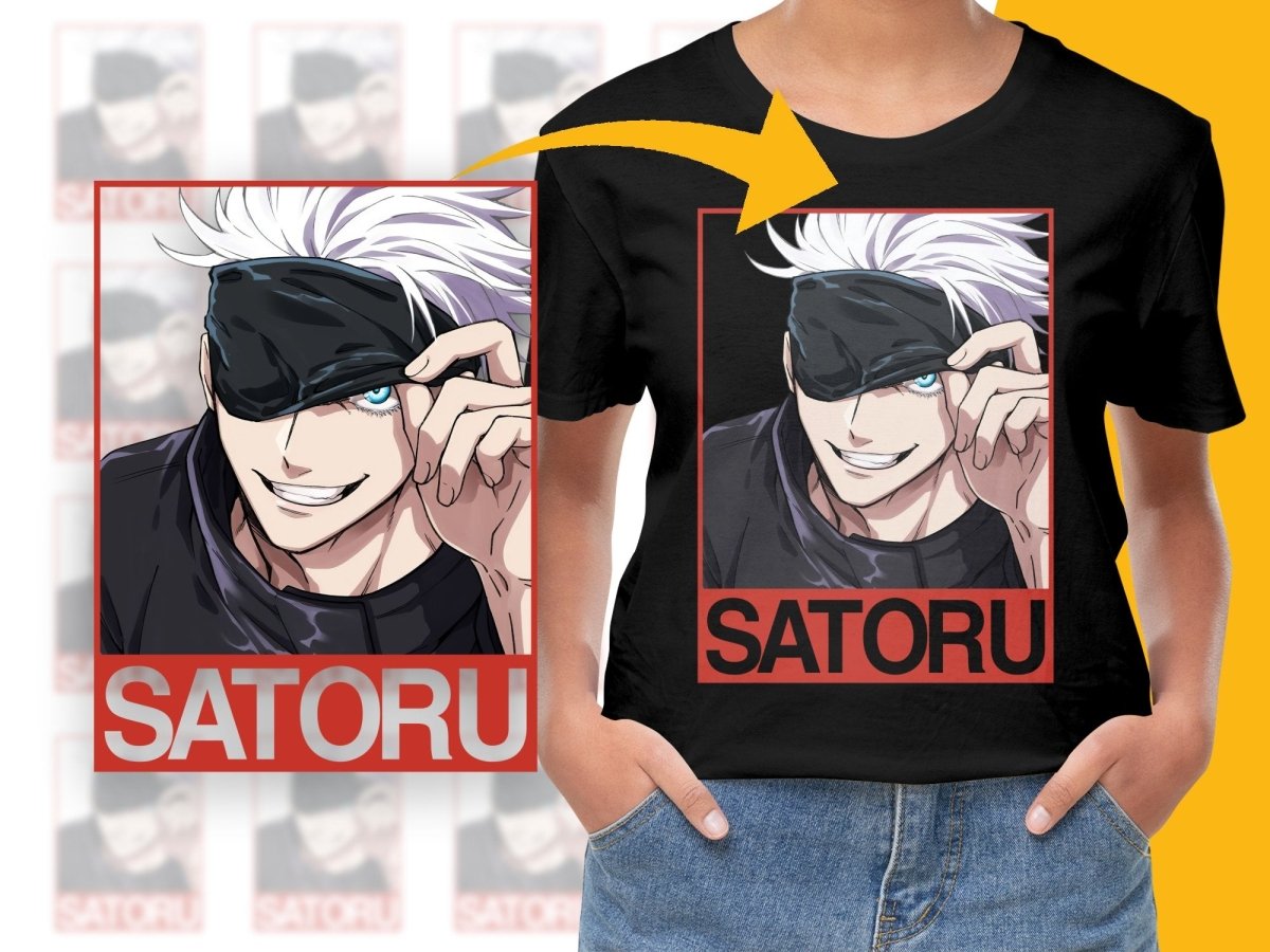 Satoru Anime Character PNG File Digital - Teepew