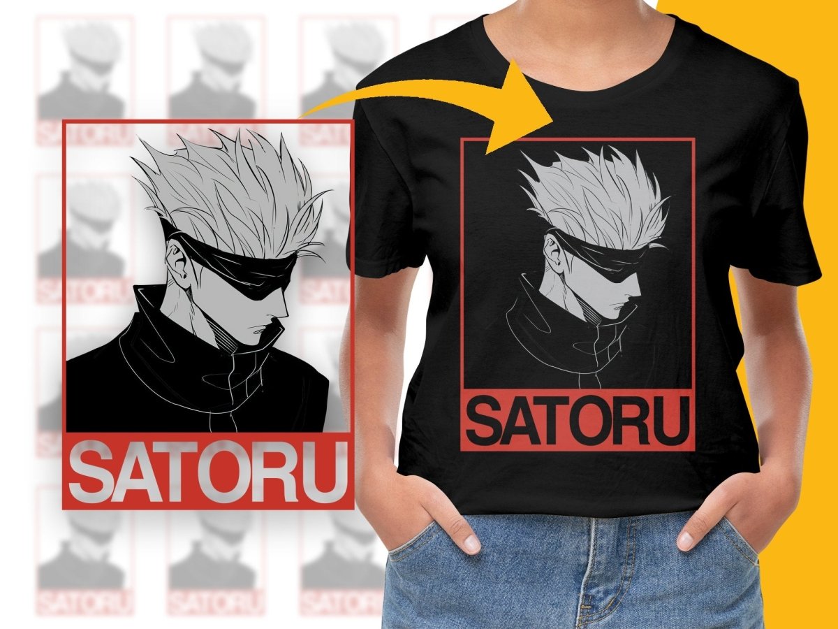 Satoru Gojo Anime Character PNG File - Teepew