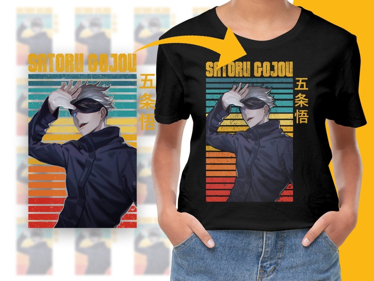 Satoru Gojo Anime Character PNG File - Teepew
