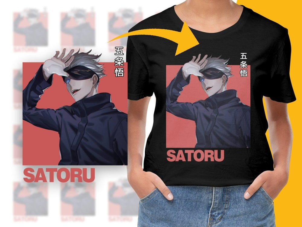 Satoru Gojo Anime Character PNG File - Teepew