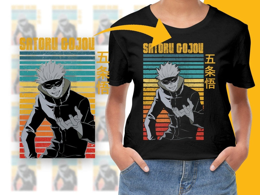Satoru Gojo Anime Character PNG File - Teepew