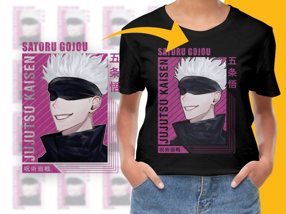 Satoru Gojo Jujutsu Kaisen Character PNG Digital - Teepew