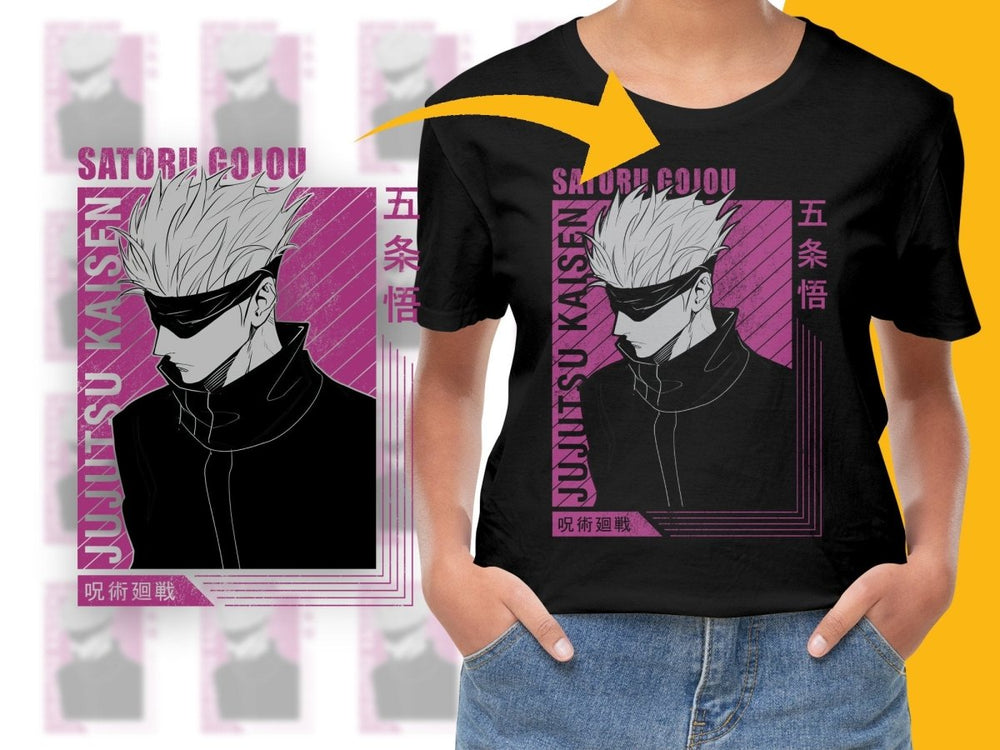 Satoru Gojo PNG File Digital - Teepew