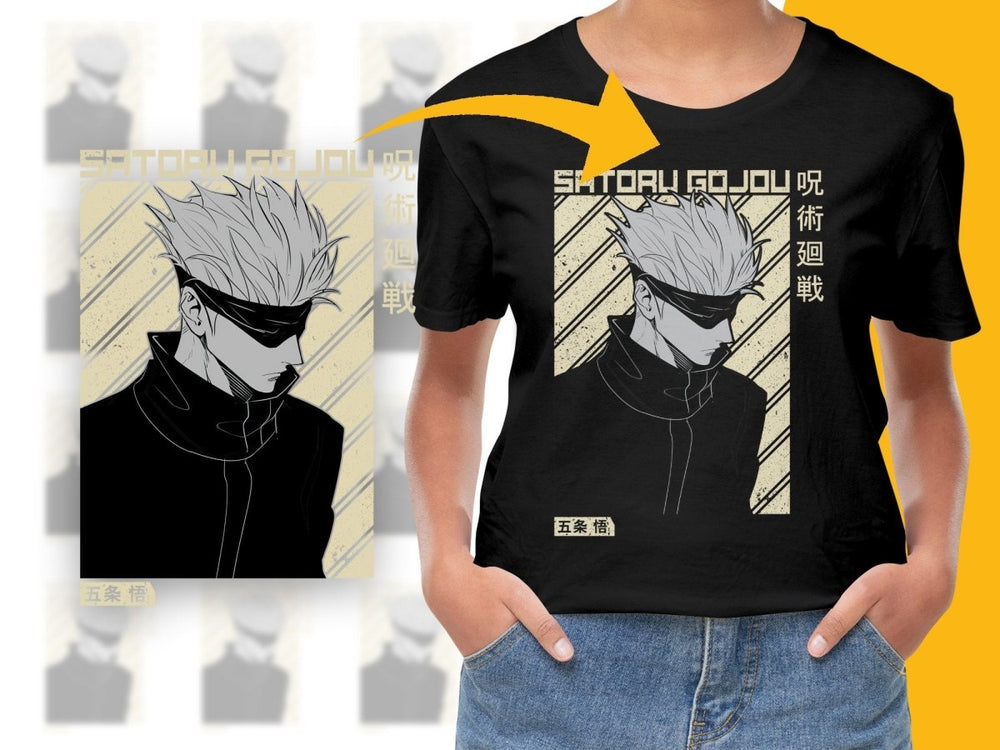 Satoru Gojou Anime Character PNG File - Teepew
