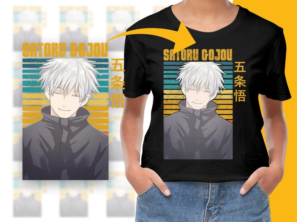 Satoru Gojou Anime Character PNG File - Teepew