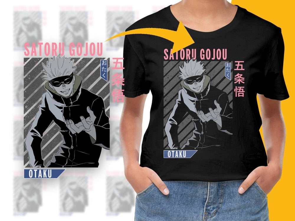 Satoru Gojou Anime Character PNG File - Teepew