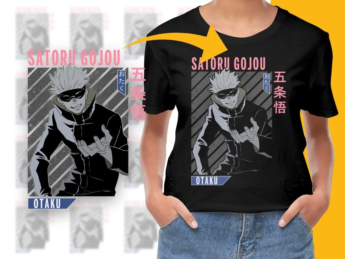 Satoru Gojou Anime Character PNG File - Teepew