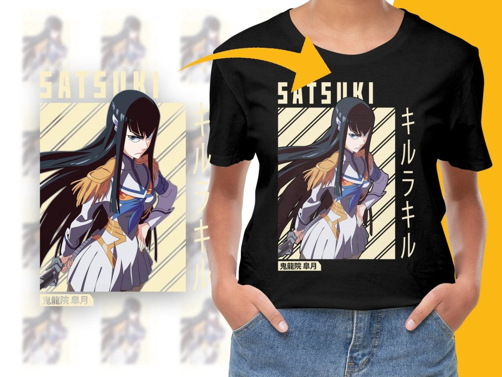 Satsuki Kiryuin Kill la Kill Anime Character Art Digital - Teepew