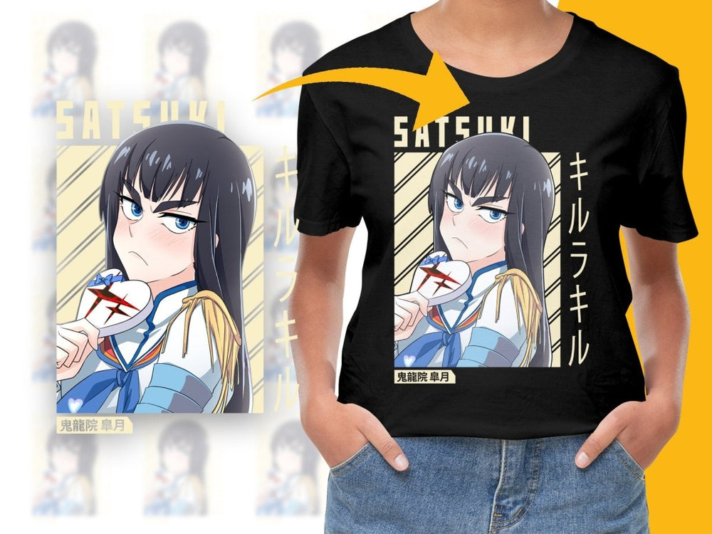 Satsuki Kiryuin Kill la Kill Anime Character Digital - Teepew