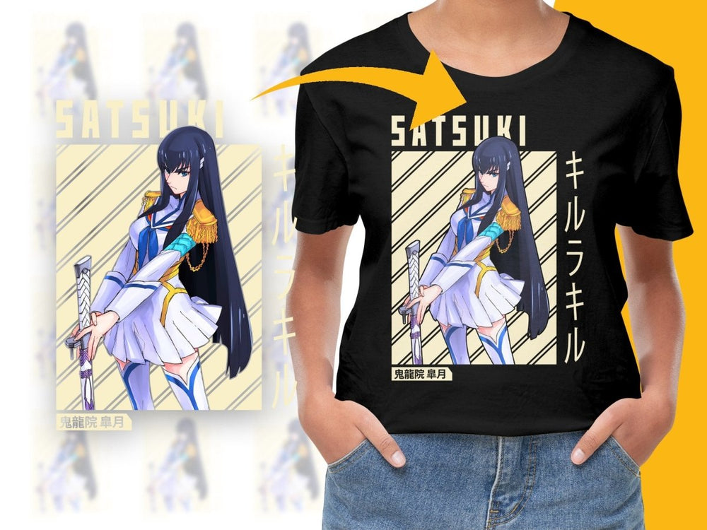 Satsuki Kiryuin Kill la Kill Anime Character PNG Digital - Teepew