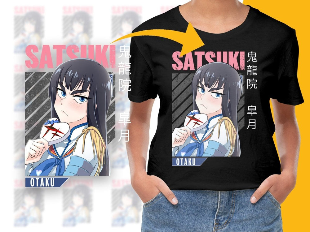 Satsuki Otaku Anime Character PNG Digital Download - Teepew