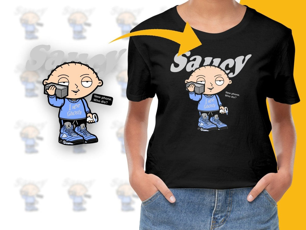 Saucy Character with Stack of Cash Graphic PNG File' - Teepew