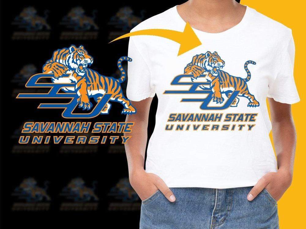 Savannah State Tigers College Football PNG File - Teepew
