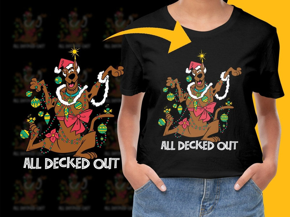 Scooby Doo All Decked Out Christmas PNG File - Teepew