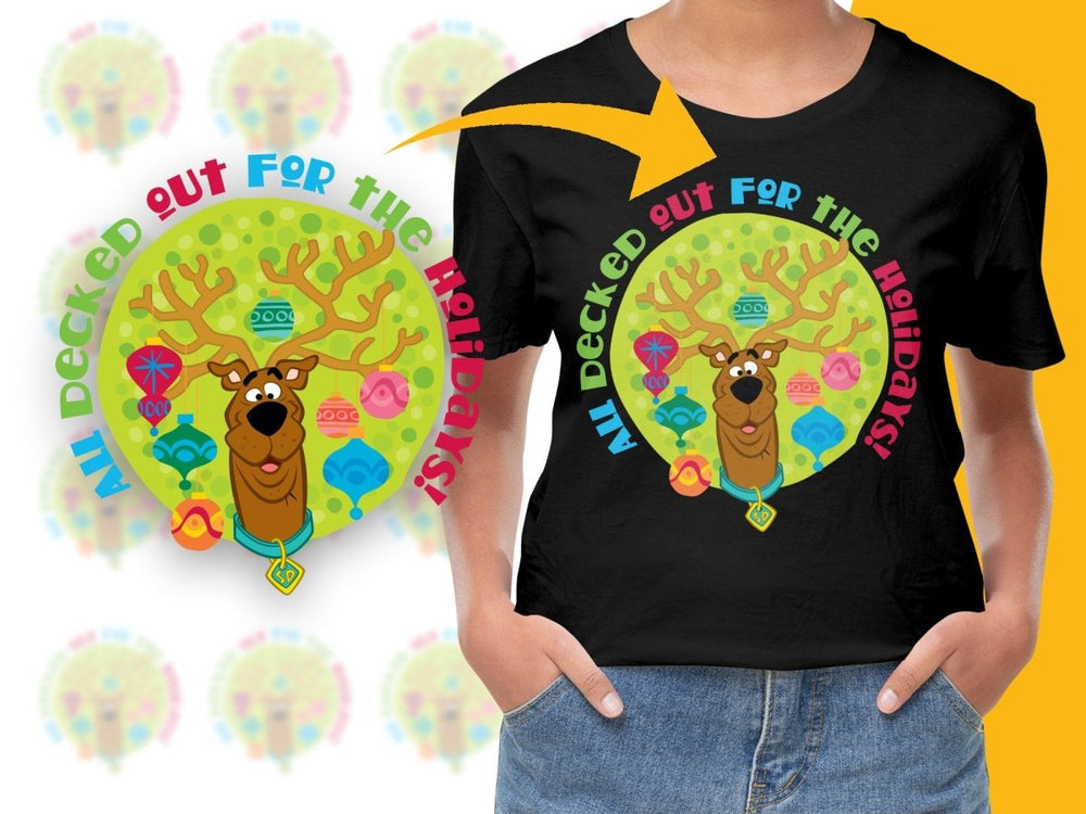 Scooby - Doo All Decked Out For The Holidays PNG File - Teepew