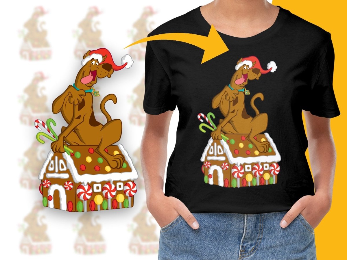 Scooby Doo Christmas Gingerbread House Graphic PNG File - Teepew