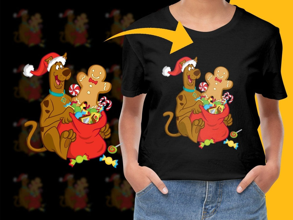Scooby Doo Christmas PNG File with Festive Designs - Teepew