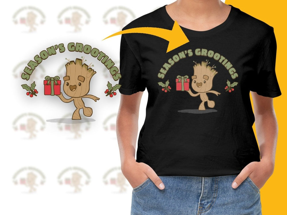Season's Grootings Christmas PNG File for Festive Cheer - Teepew