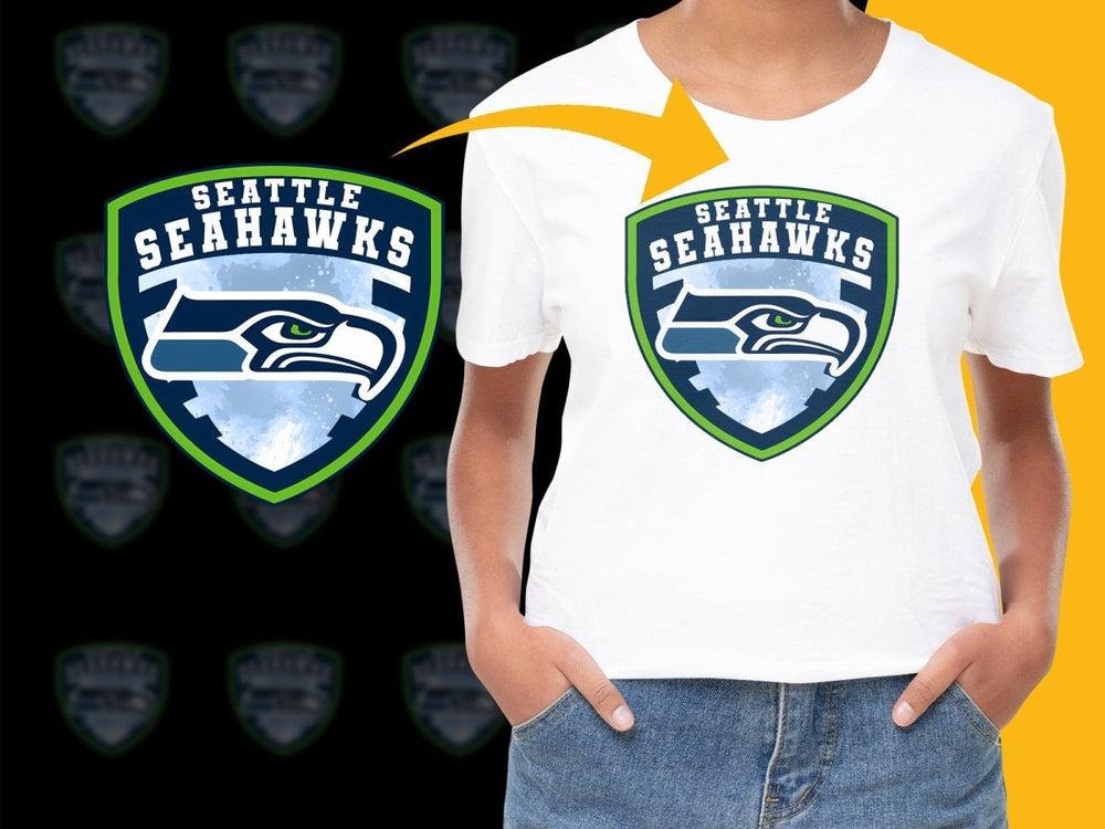 Seattle Seahawks Logo Fan Apparel PNG File - Teepew