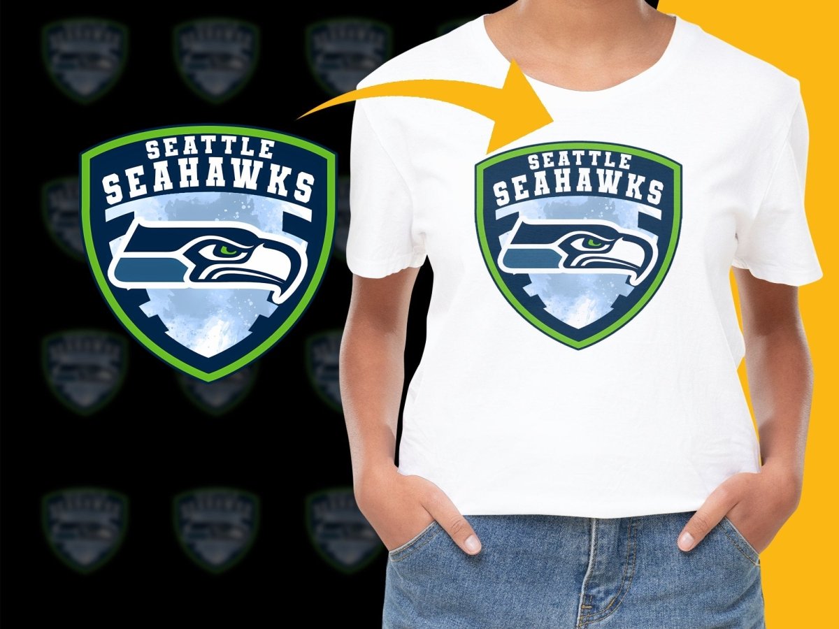Seattle Seahawks Logo Fan Apparel PNG File - Teepew