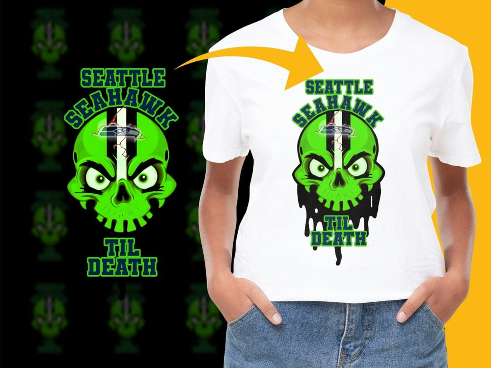 Seattle Seahawks Til Death Graphic PNG File - Teepew