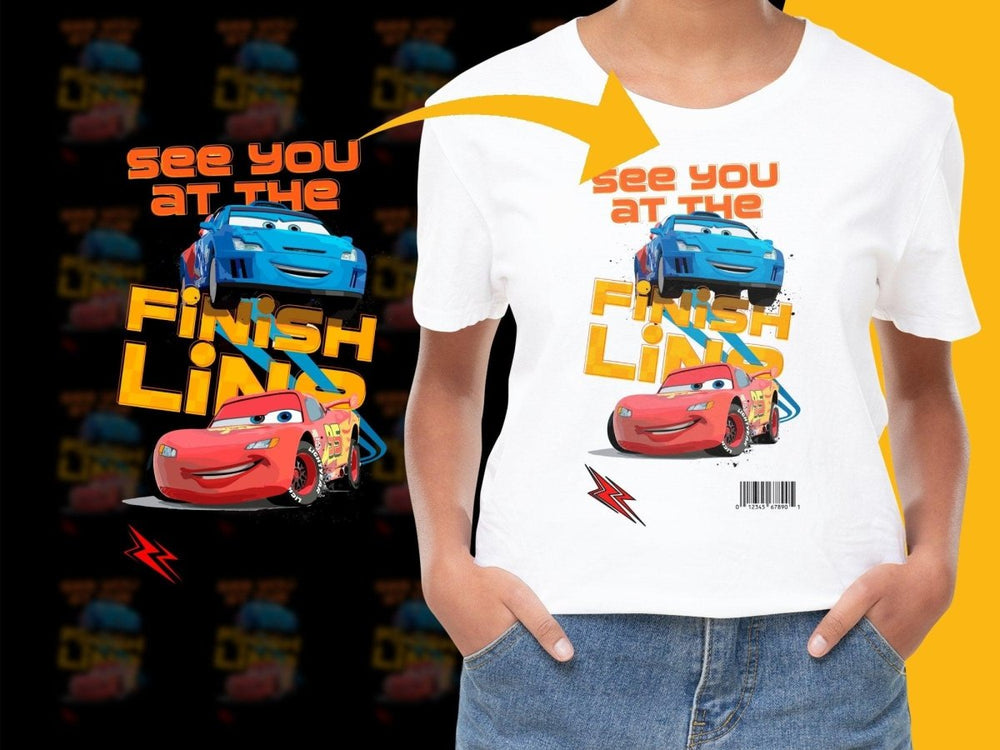 See You At The Finish Line Cars Graphic PNG File - Teepew