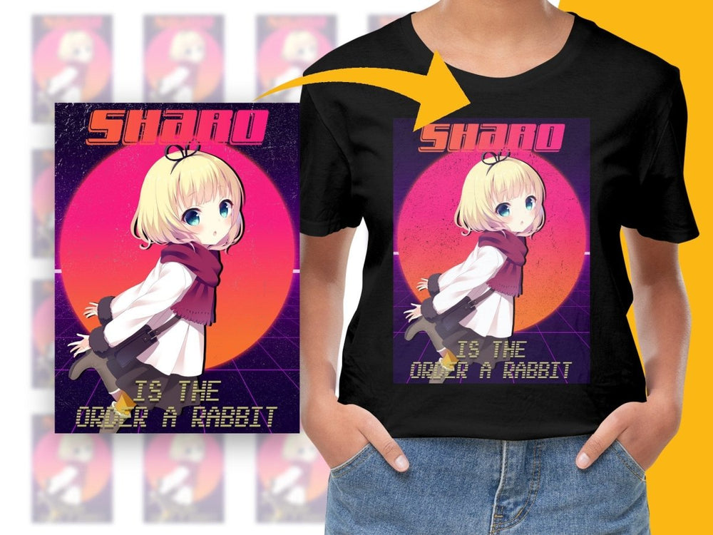Sharo Is the Order a Rabbit PNG File - Teepew