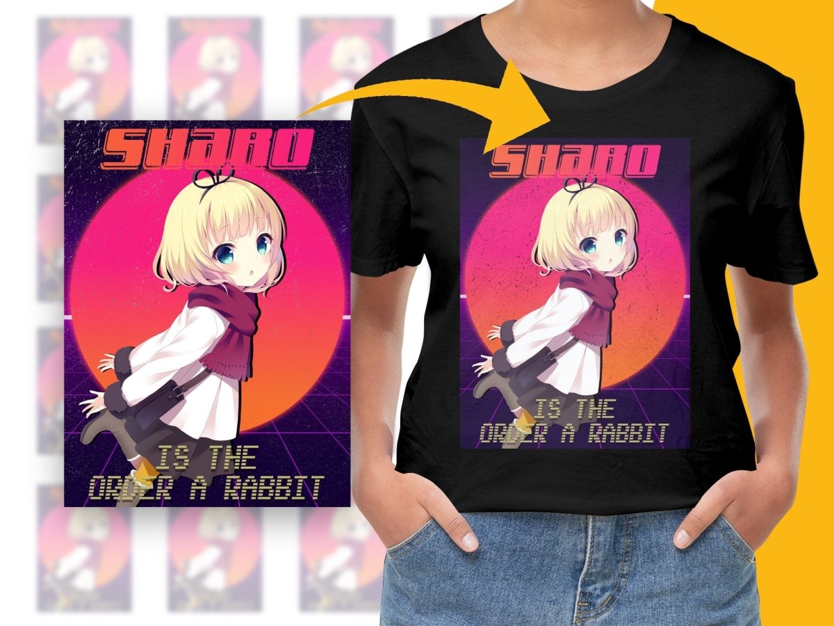 Sharo Is the Order a Rabbit PNG File - Teepew