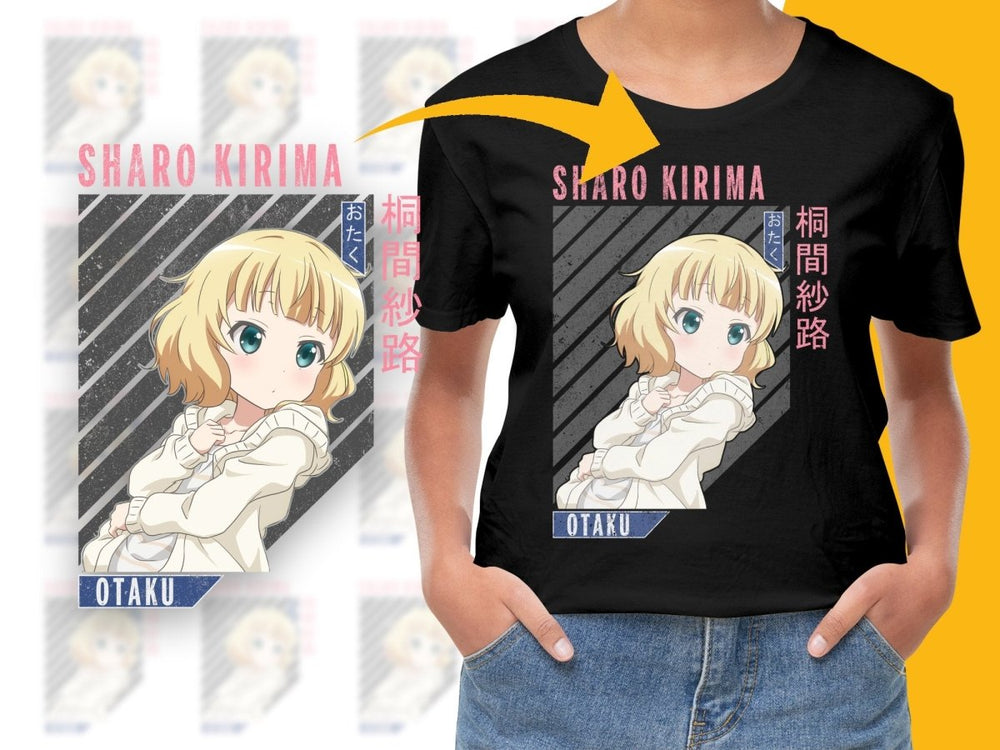 Sharo Kirima Otaku Anime Character PNG Digital - Teepew