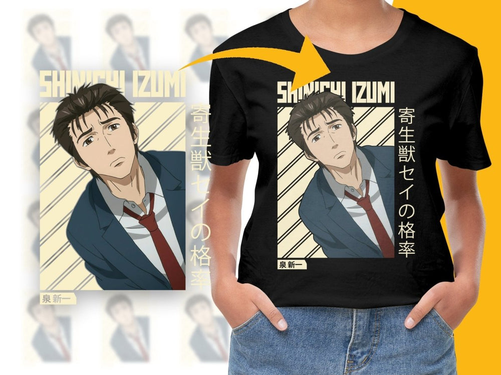 Shinichi Izumi Anime Character PNG File - Teepew