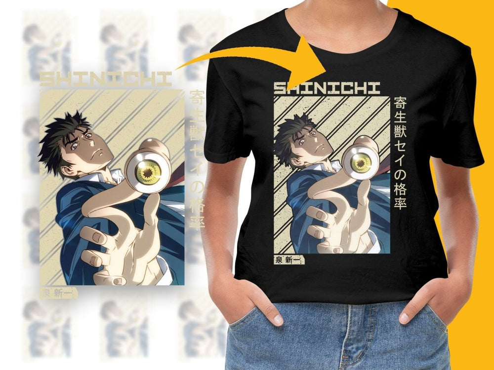 Shinichi Parasite Anime Character PNG File - Teepew