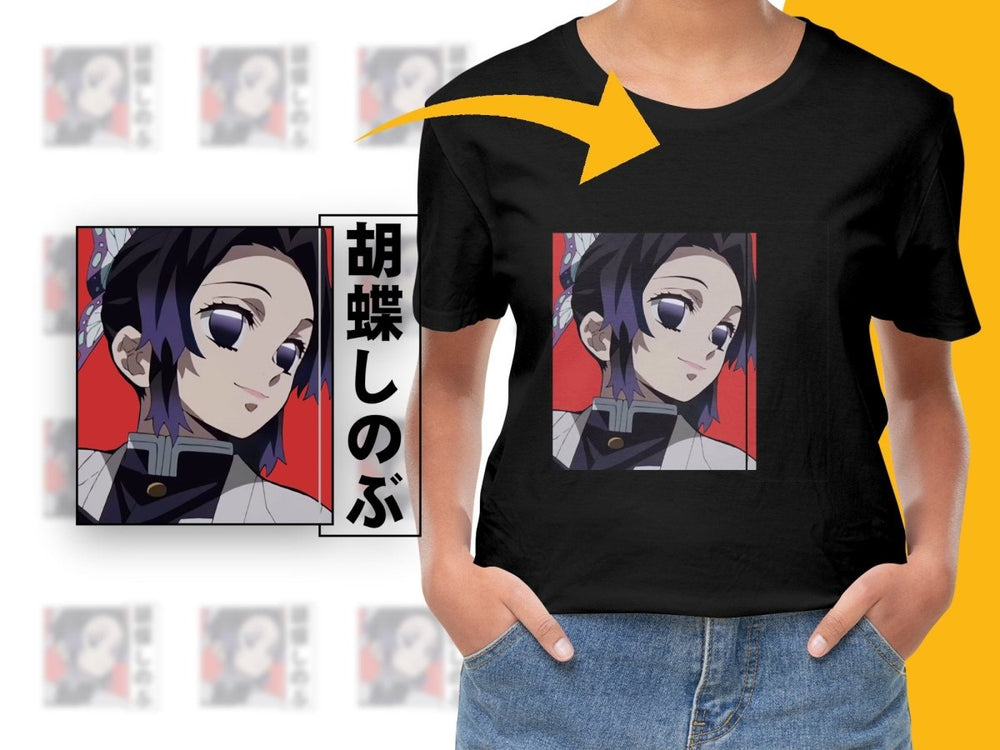 Shinobu Kocho Anime Character PNG Digital - Teepew