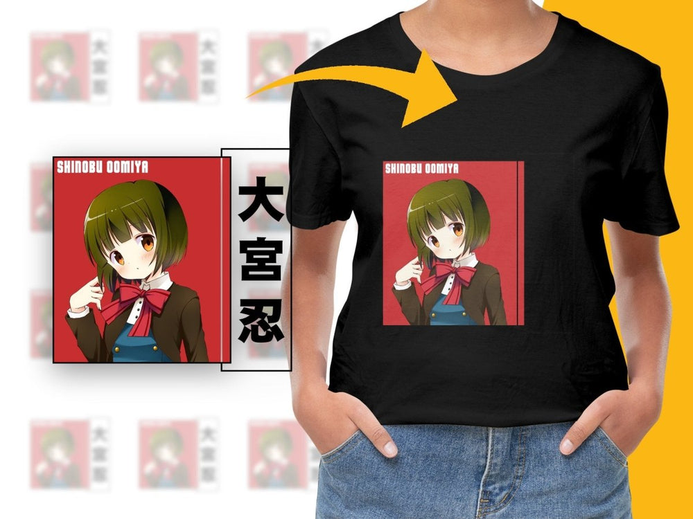 Shinobu Oomiya Anime Character PNG File - Teepew