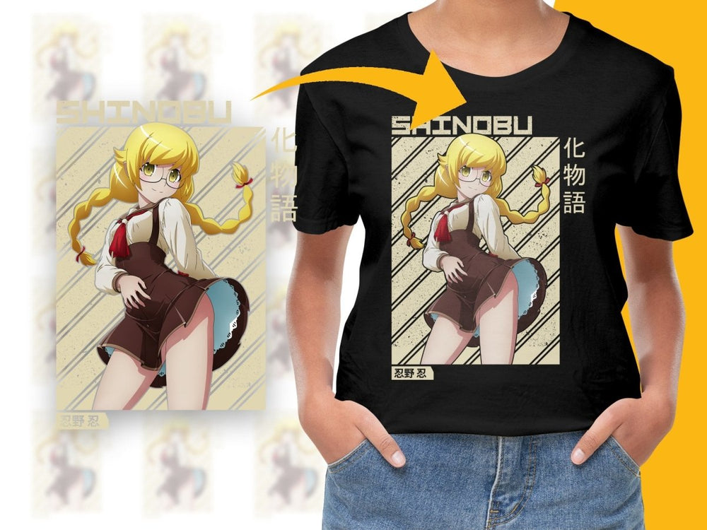 Shinobu Oshino PNG File Digital - Teepew