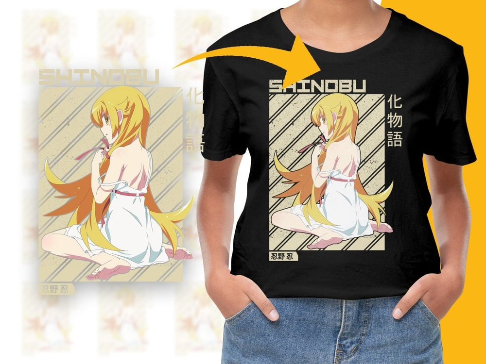 Shinobu Oshino PNG File Digital - Teepew