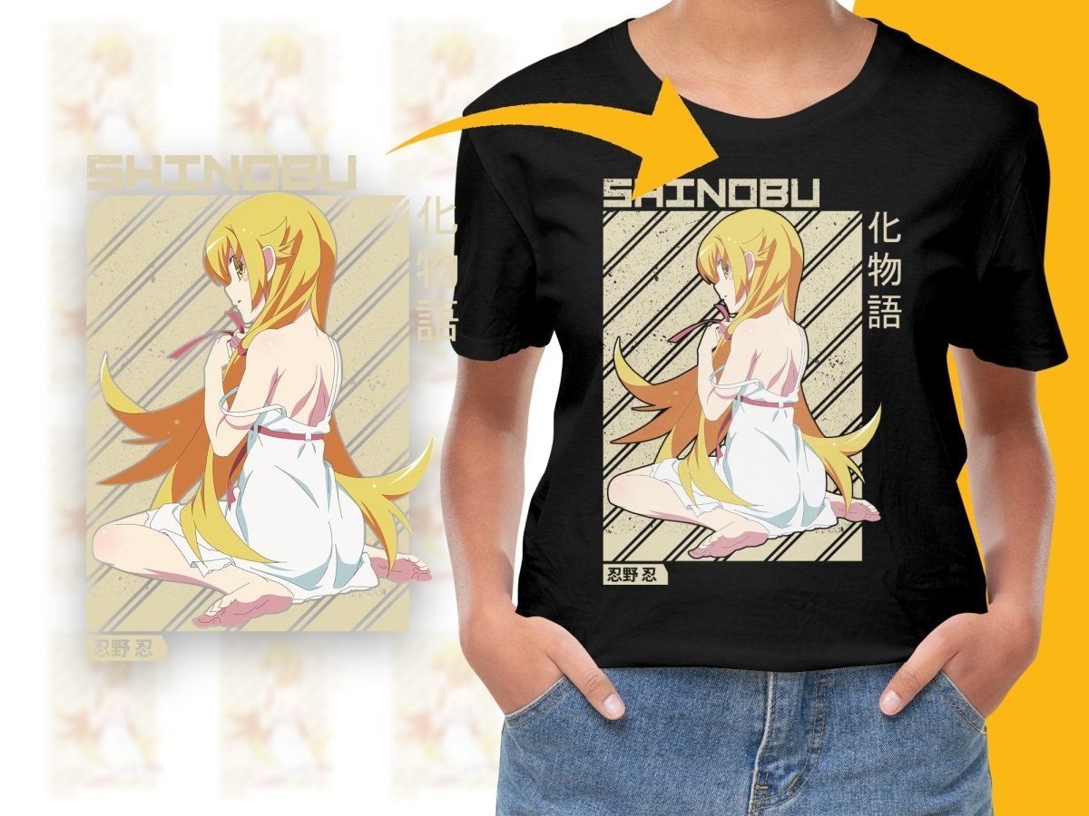 Shinobu Oshino PNG File Digital - Teepew