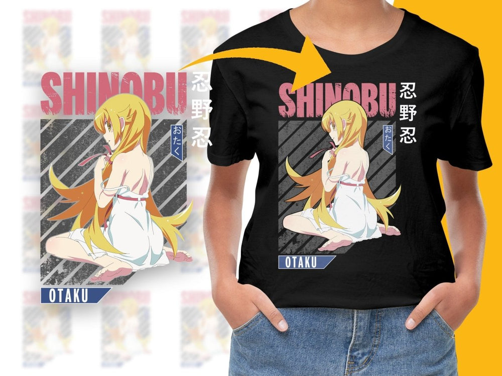 Shinobu Otaku Anime Character PNG File - Teepew