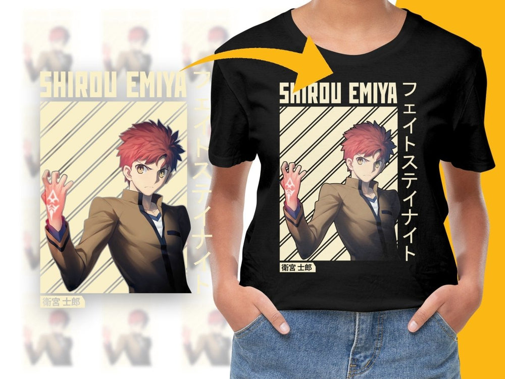Shirou Emiya Fate Stay Night Anime Character PNG Digital - Teepew