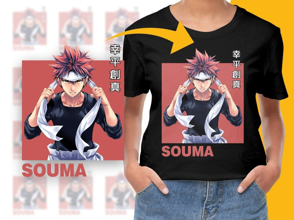 Shokugeki no Souma Yukihira Soma PNG Digital Download - Teepew