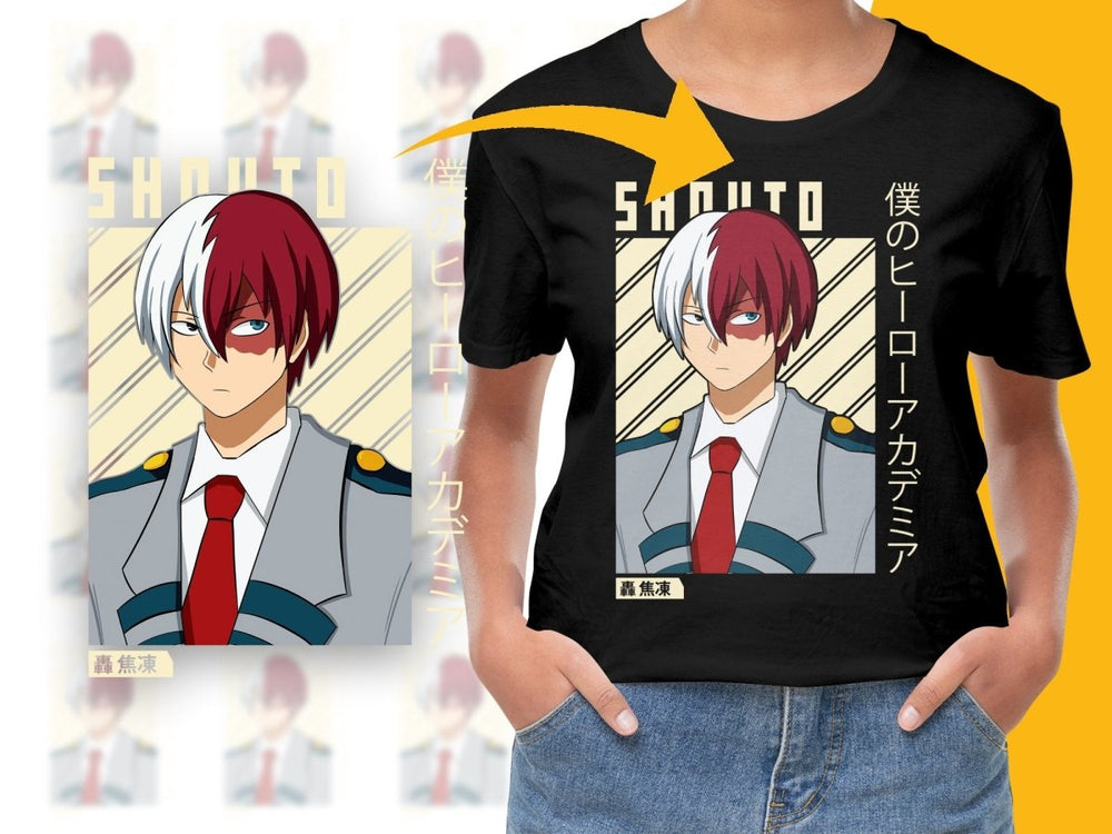 Shouto Anime Character PNG File Digital - Teepew
