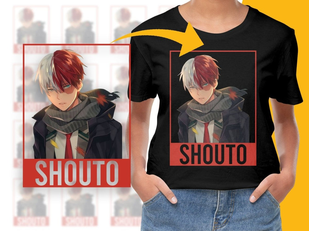 Shouto Anime Character PNG File Digital - Teepew