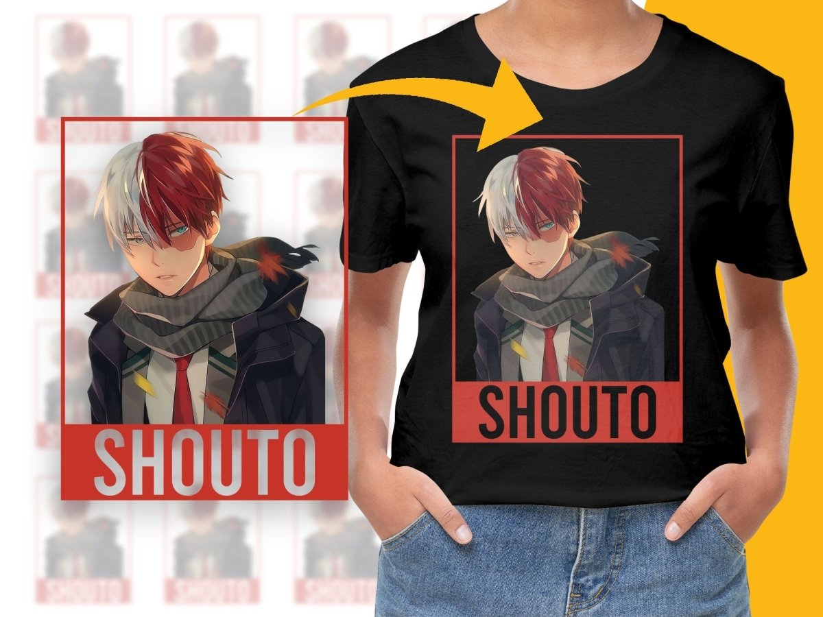 Shouto Anime Character PNG File Digital - Teepew