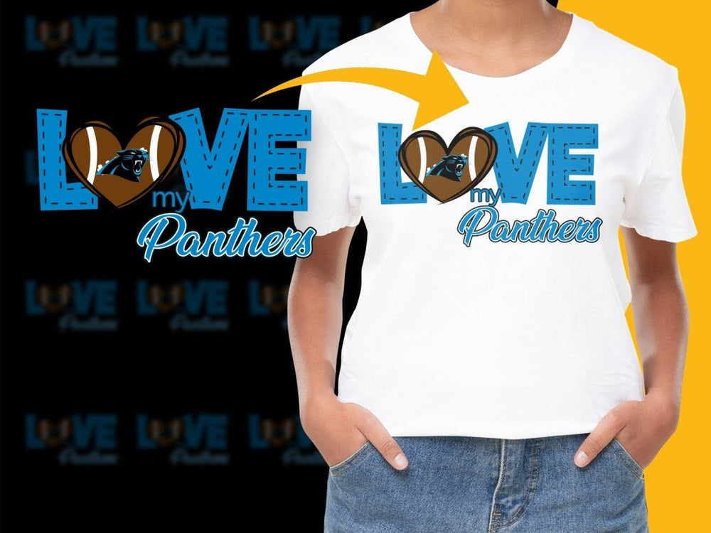 Show Your Team Spirit Love My Panthers PNG File - Teepew