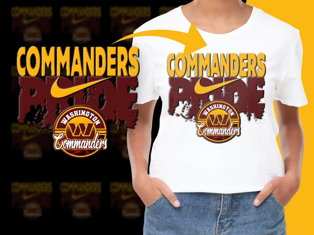Show Your Washington Commanders Pride PNG File - Teepew