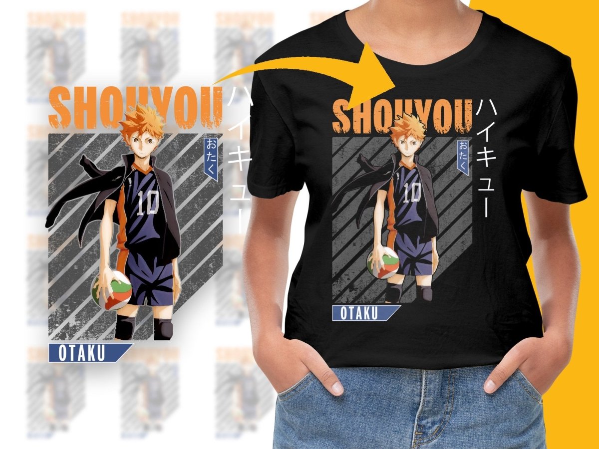 Shoyou Hinata Anime Character PNG Digital Download - Teepew