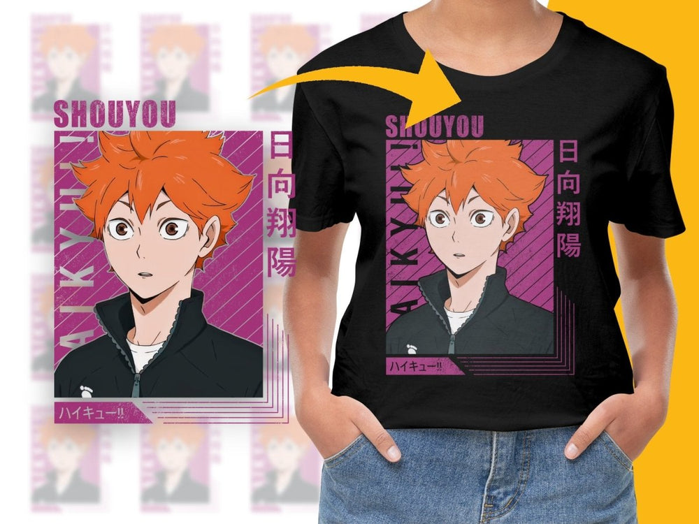 Shoyou Hinata Haikyuu Character PNG Digital Download - Teepew