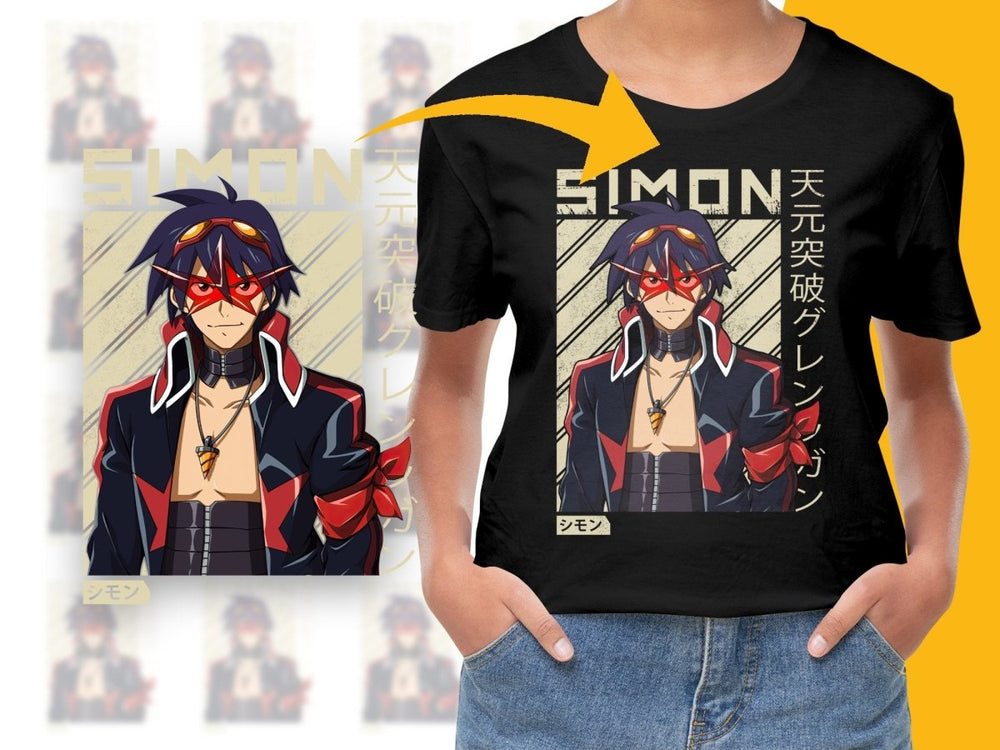 Simon Anime Character 300 DPI PNG Digital Download - Teepew