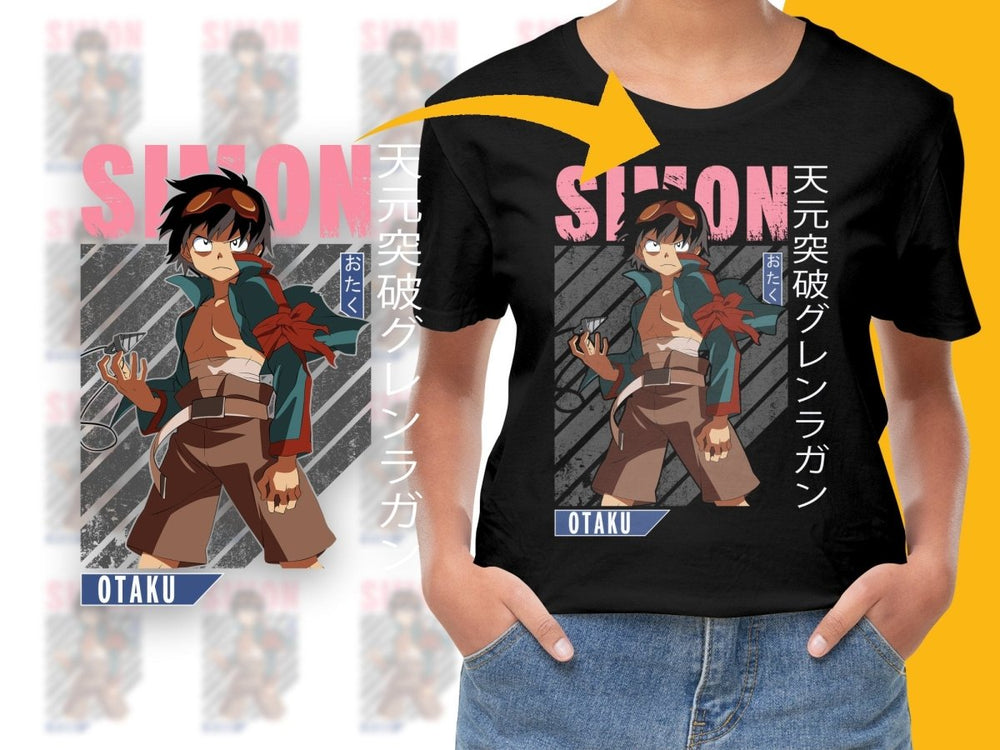 Simon Otaku Anime Character PNG File - Teepew