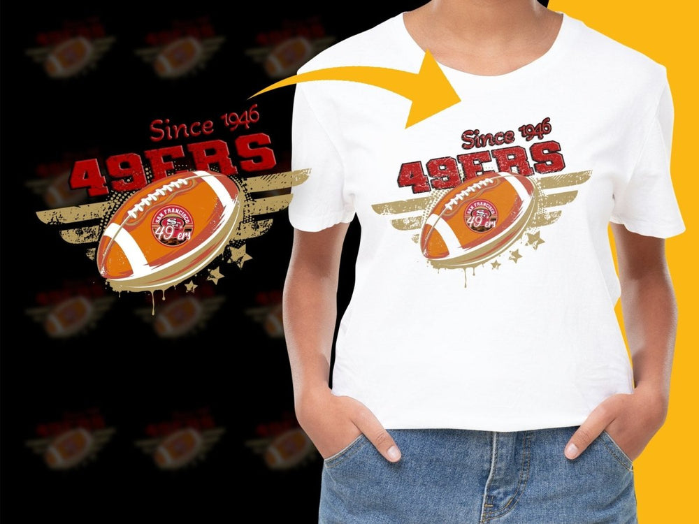 Since 1946 49ERS NFL Franchise Logo Graphic PNG File - Teepew