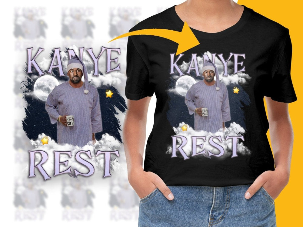 Sleep West Kanye Rest PNG File - Teepew